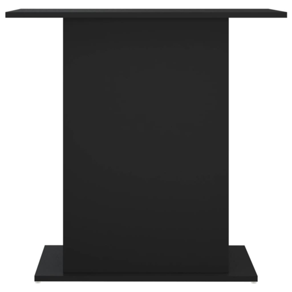 vidaXL Aquarium Stand – Sturdy Black Fish Tank Cabinet with Storage