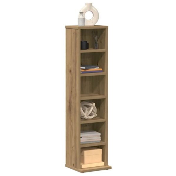 Elegant Artisan oak CD Cabinet - Stylish & Durable CD Storage Solution for Home & Office