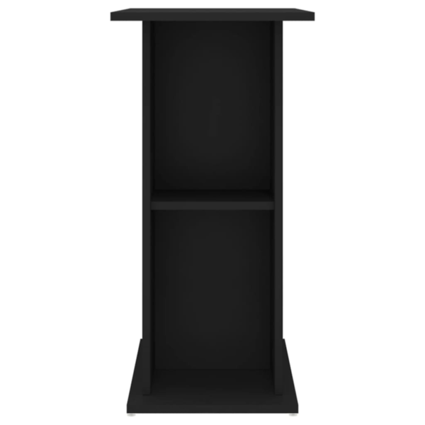 vidaXL Aquarium Stand – Sturdy Black Fish Tank Cabinet with Storage