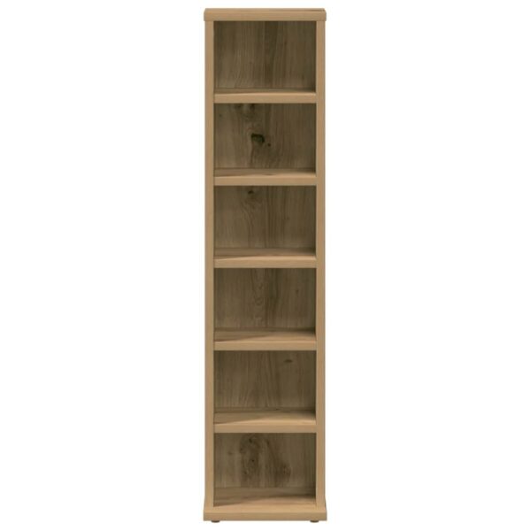 Elegant Artisan oak CD Cabinet - Stylish & Durable CD Storage Solution for Home & Office